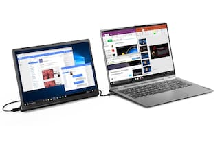 Lenovo presentó cinco modelos, incluyendo uno que se puede usar de monitor
