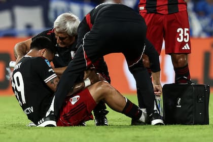 La lesión de Kendry Páez