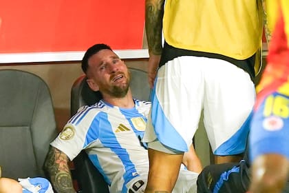 La lesión en la final de la Copa América dejó a Messi desconsolado