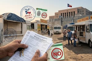 La ley de Texas firmada por Greg Abbott que complicará a migrantes que trabajan como vendedores ambulantes de alimentos