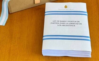 La ley que envió Milei al Congreso incluye el blanqueo de capitales
