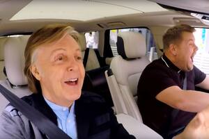 El Carpool Karaoke de McCartney y James Corden será un especial de televisión