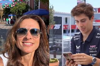 El mensaje que recibió Colapinto de Gabriela Sabatini en la previa del GP de España