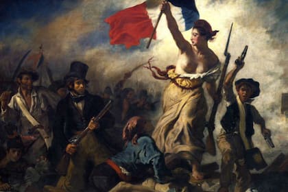 "La libertad guiando al pueblo", de Eugéne Delacroix