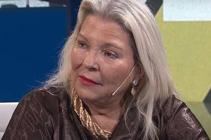La líder de la Coalición Cívica, Elisa Carrió