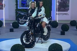 La líder de la semana se llevó una moto 0 Km