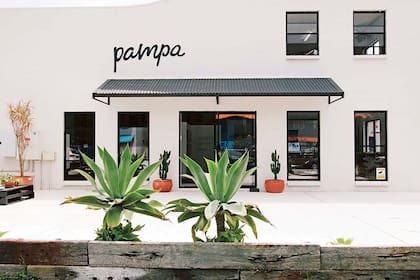 El local de Pampa, en el pueblo costero Byron Bay