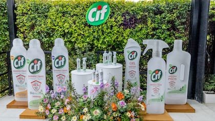 La línea completa de productos.