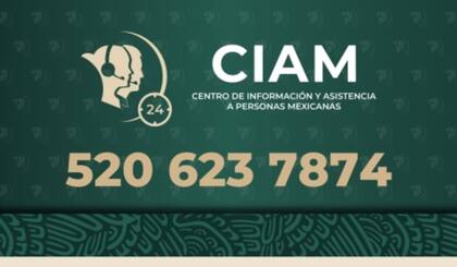 La línea de asistencia a Mexicanos en el Exterior