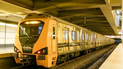 La línea H es la única que tiene todos vagones cero kilómetro. Esperan bajar la frecuencia de 6 a 3 minutos para fin de año