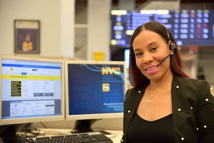 La línea telefónica es muy utilizada y tiene su variante con quejas en línea (Foto: NYC 311)