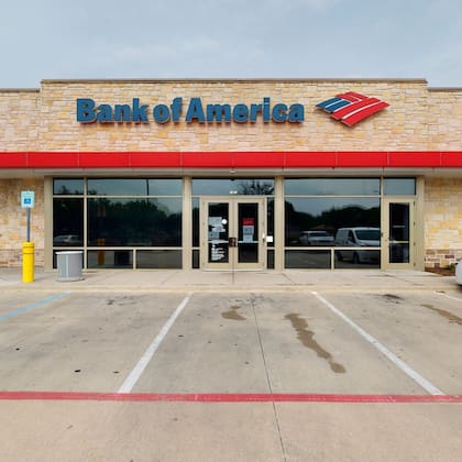 La lista completa de todas las sucursales del Bank of America que cerrarán