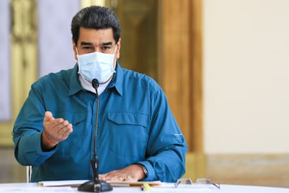 Nicolás Maduro. El país alcanzó su récord de casos, con mayoría en Caracas, en medio de una etapa de flexibilización de las restricciones