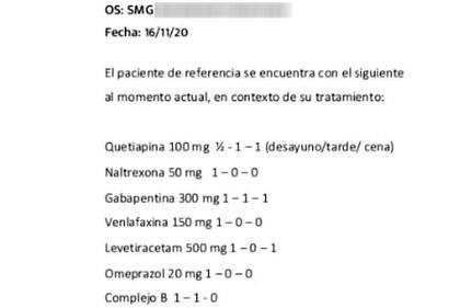 La lista de los medicamentos que le recetaron a Diego Maradona