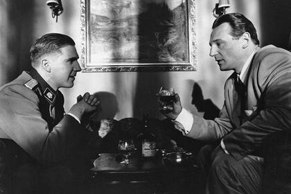 La lista de Schindler, con Liam Neeson