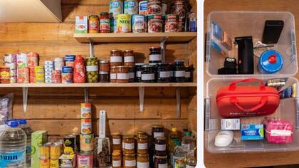 La lista esencial de Noruega incluye alimentos de larga vida y medicamentos, como tabletas de yodo