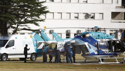 La llegada a Mar del Plata del vuelo sanitario que trasladó a Bastián desde Pinamar