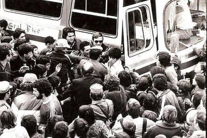 La llegada de Diego a La Pampa en 1979, después de 14 horas de viaje en tren y micro