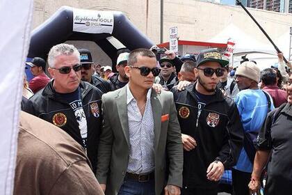 La llegada del Chino Maidana a Las Vegas