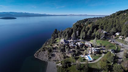 La locación del hotel es paradisíaca