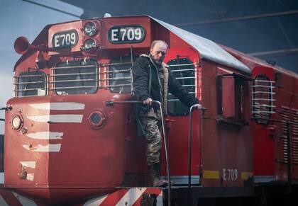 La locomotora aparece en la serie de Netflix, El Eternauta