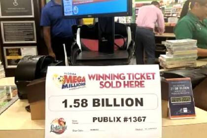 La Lotería de Florida reveló al ganador del premio mayor de Mega Millions