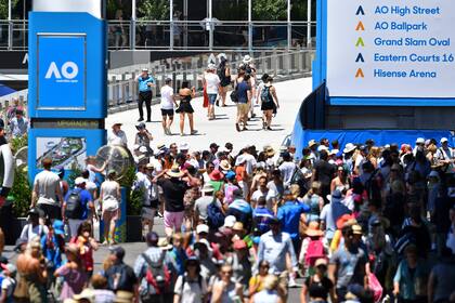 La lucha contra el calor sigue siendo una constante en Melbourne