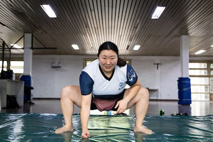 La luchadora de sumo Kon Hiyori