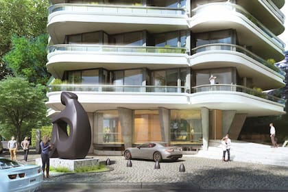 La Lucila torre SELENE, en Libertador y Darwin, un nuevo proyecto que sigue en obra (Gentilez Salaya Romera)