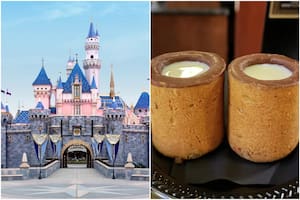Cómo es la bebida de US$250 que Disney ofrece en un vaso de galleta
