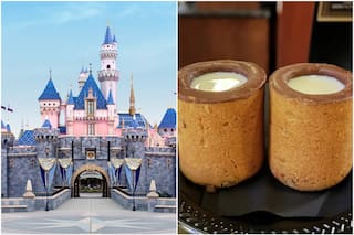 Cómo es la bebida de US$250 que Disney ofrece en un vaso de galleta