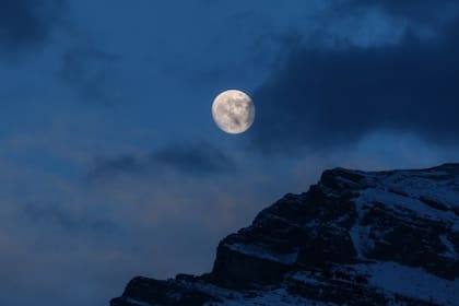 La Luna llena de nieve es la segunda que aparece en el 2024 (Foto Unsplash)