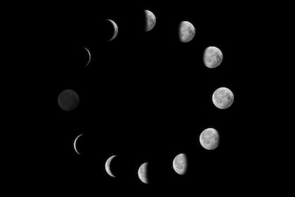 La Luna pasa por distintas fases hasta llegar a llena, que es el momento en que se ve en su totalidad