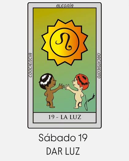 “La luz”. Nacimiento, alegría y conciencia, identifican el renacer (Foto: Instagram/@jimena_la_torre)