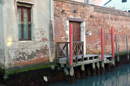 La madera es un integrante clave en los edificios venecianos