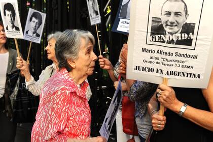 La madre de Hernán Abriata, desaparecido en 1976
