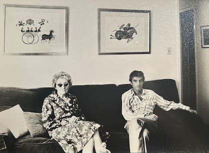 La madre de Juan José Sebreli, Velia, murió en 1991, a los 87 años