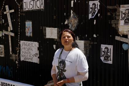 La madre de Nahuel Stefanic