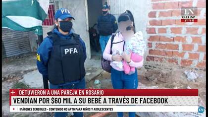 La madre del niño es menor y no está vinculada en la causa