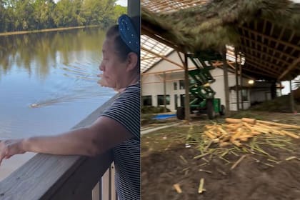 La madre del rapero avala su nueva relación, al punto que ya le están construyendo un "parque Jurásico" en la casa. (Instagram 69cocodrilin)