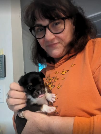 La madre y su cachorro fueron a un hogar de tránsito hasta encontrar a sus dueños definitivos (Foto: The Dodo)