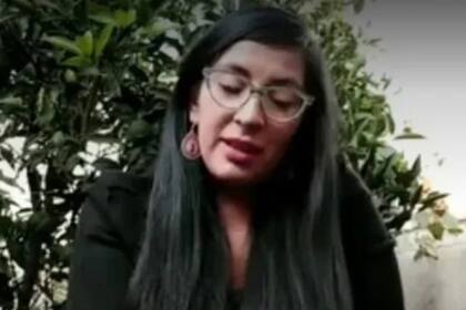 La maestra contó que leyó el mensaje y no pudo dejar de pensar en la triste historia