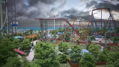 La maldición de la sirena será una montaña rusa de Cedar Point; en un tramo, los pasajeros quedarán a casi 50 metros de altura en un ángulo de 90° de cara al suelo