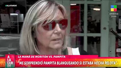 La mamá de García Moritán, indignada con Pampita (Foto: A la Tarde)