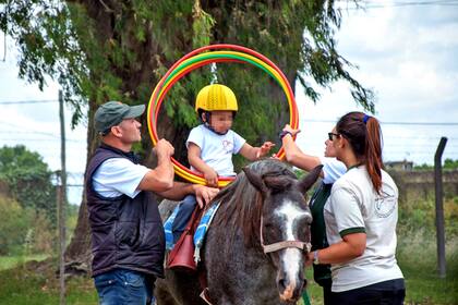 La mamá de Jeremías está muy conforme con los avances que nota en su hijo gracias a la terapia