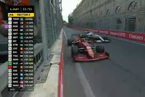 Marcha atrás: el descuido de Sainz que casi provoca un desastre en la Fórmula 1