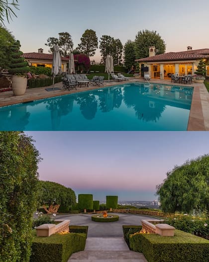 La mansión cuenta con piscina y jardines hermosos (Instagram/@listings)