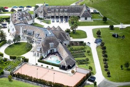 La mansión de Dotcom en Auckland, valuada en 24 millones de dólares