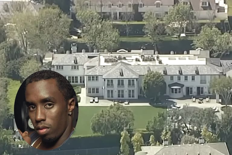 Una gruta, un teatro y un túnel submarino: así es la mansión de “Diddy” Combs en Los Ángeles - LA NACION