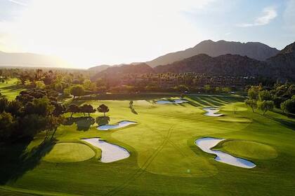 La mansión está ubicada en el Vintage Club, un club de golf situado en la ciudad californiana de Indian Wells